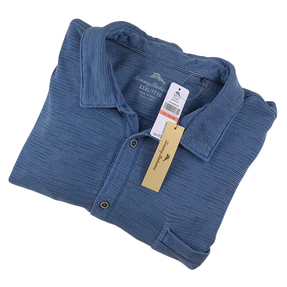 Tommy Bahama Urban Vista LS Button Down Shirt Blue XXXL ST227326OU